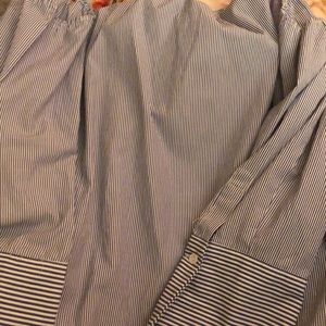 Long sleeve strap shirt